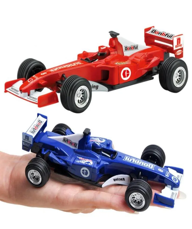 Dbh crianças diecast liga f1 carro de corrida modelo brinquedos karting 132 alta simulação com pull back boy039 favorito para o natal kid8183401