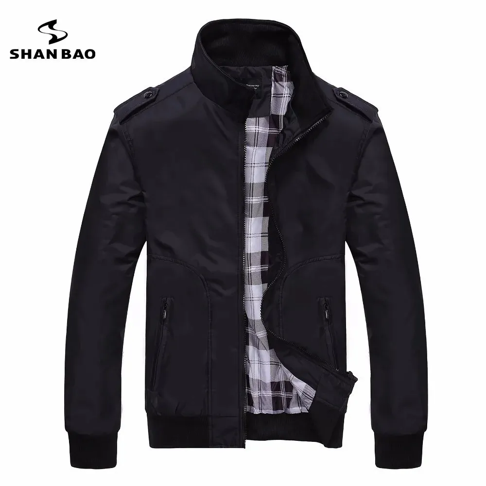 Mens Casual Black Jacket Simple British Style Plaid Foder Fall Mens Business Brochure Designer Jacket 1235 240304