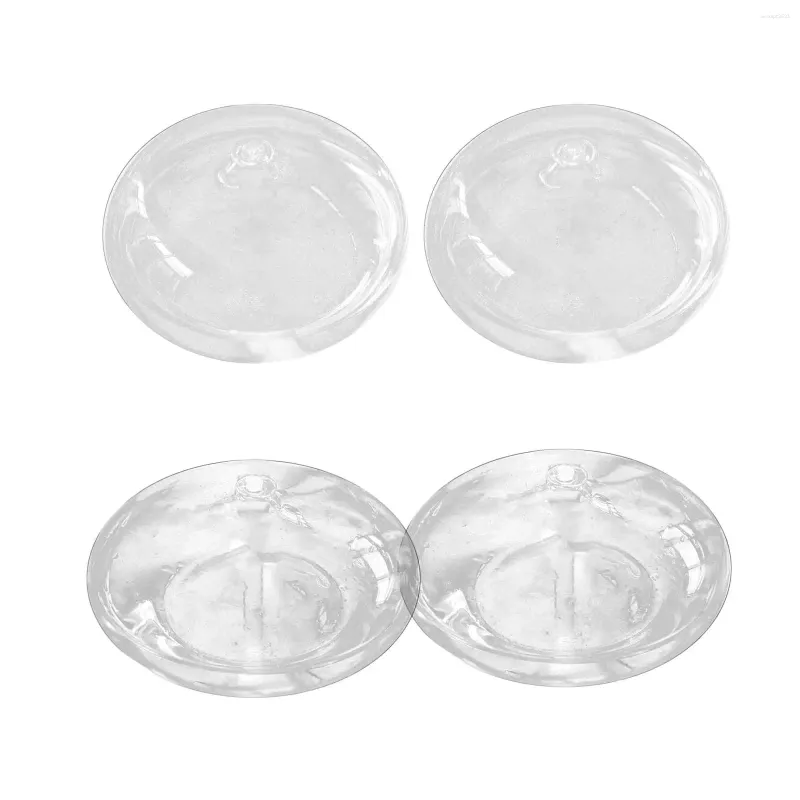 Castiçais 2pcs lâmpadas de óleo recarregáveis vidro transparente para restaurantes domésticos