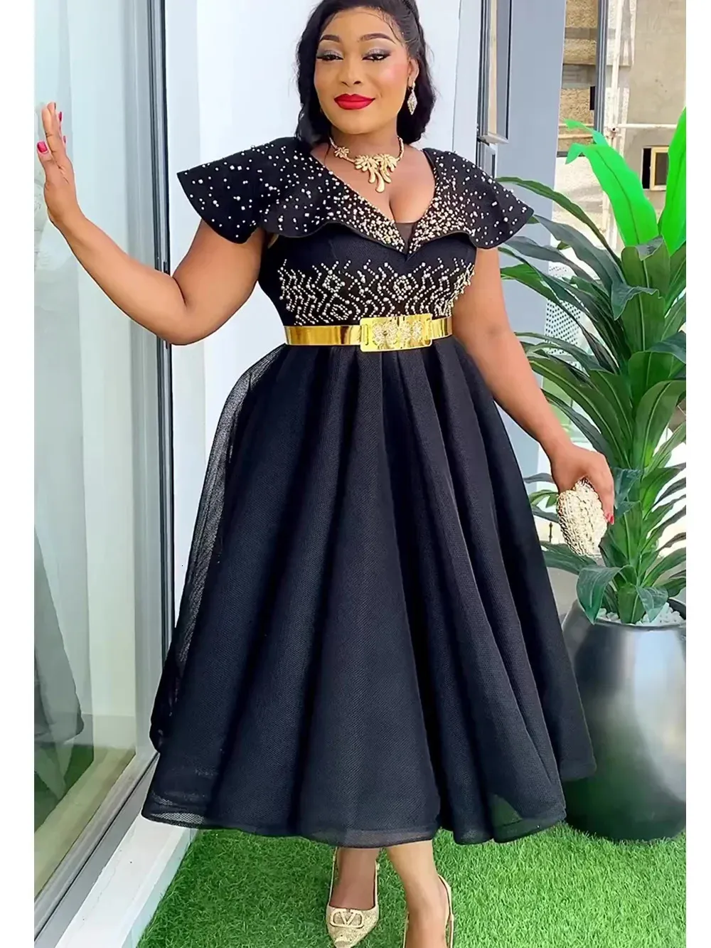Taille Plus Robes De Fete De Mariage Africaine Pour Femmes Dashiki Ankara Robe De Soiree Elegante Tenue De Dinde Robe Africa Vetements 240226 Du 25 71 DHgate
