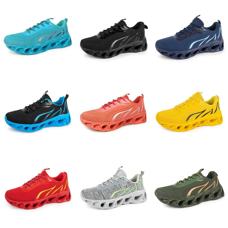 Men Black Running Gai Women Shoes Platform Acht Navy Blue Light Yellow Mens Trainers Sports Outdoor Sneaker Wo S S S S S