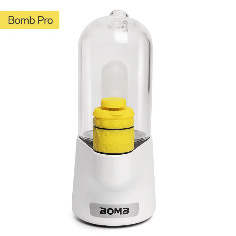 BOMB PRO Smart Electric Dab Rig Wax Vaporizzatore per oli in frantumi di cera concentra azioni statunitensi