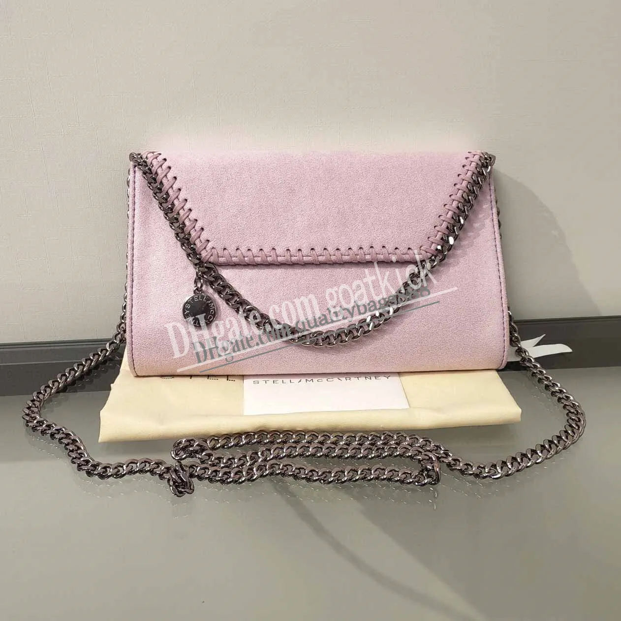 Falabella największa torba do składania łańcucha Kobiety Kobiety czarne luksusowe projektanci torby zakupowe torby na portfel Portfel skórzane ramiona torebki Crossbody