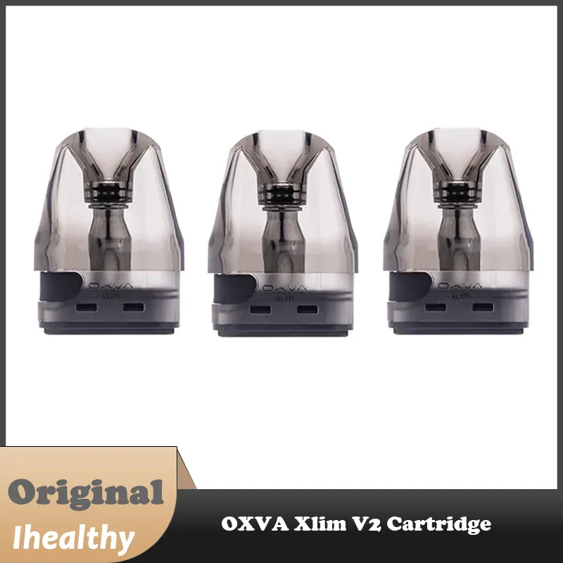 Cartouche de dosette OXVA Xlim V2, capacité de 2 ml, options de bobine 0,6 ohm/0,8 ohm/1,2 ohm, adaptée au kit de vapotage OXVA Xlim (SE/SQ) MTL/DTL