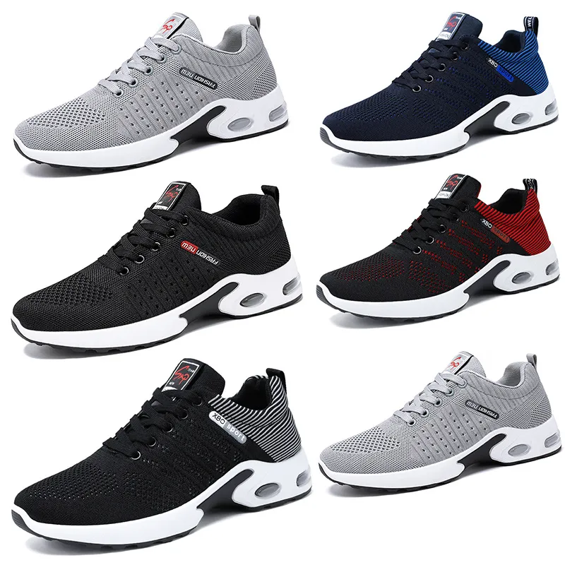 Sapatos para homem 2024 novos sapatos masculinos da moda respirável laço tênis de corrida leve sapatos casuais 03 tendências tendências