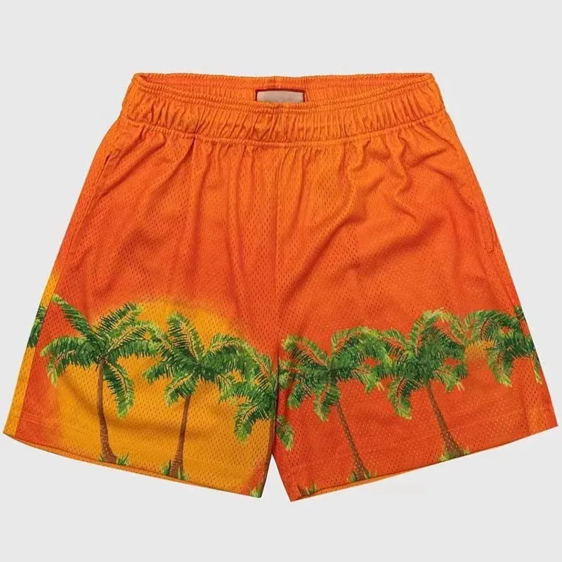 Calças de praia masculinas tendência confortável com shorts americanos esportes fitness hip hop casual frito rua moda malha design sentido praia à beira-mar férias respiráveis