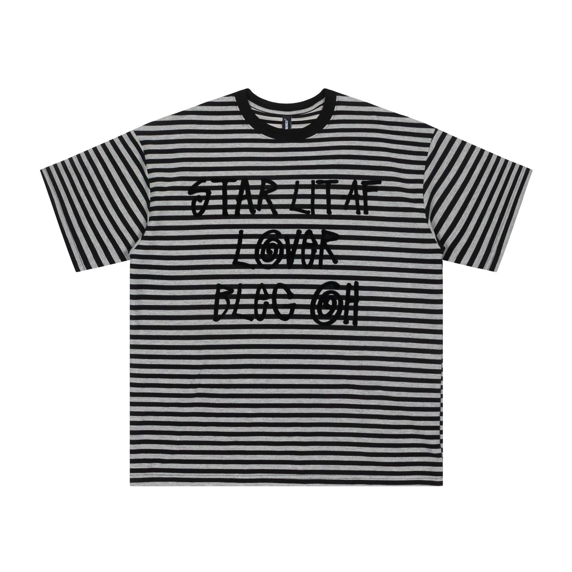 Striped Shirt Duck Pattern HUMAN MADE 1:1 High Quality T-SHIRT Men Women Fashion Casual T Shirt Top Tees qf