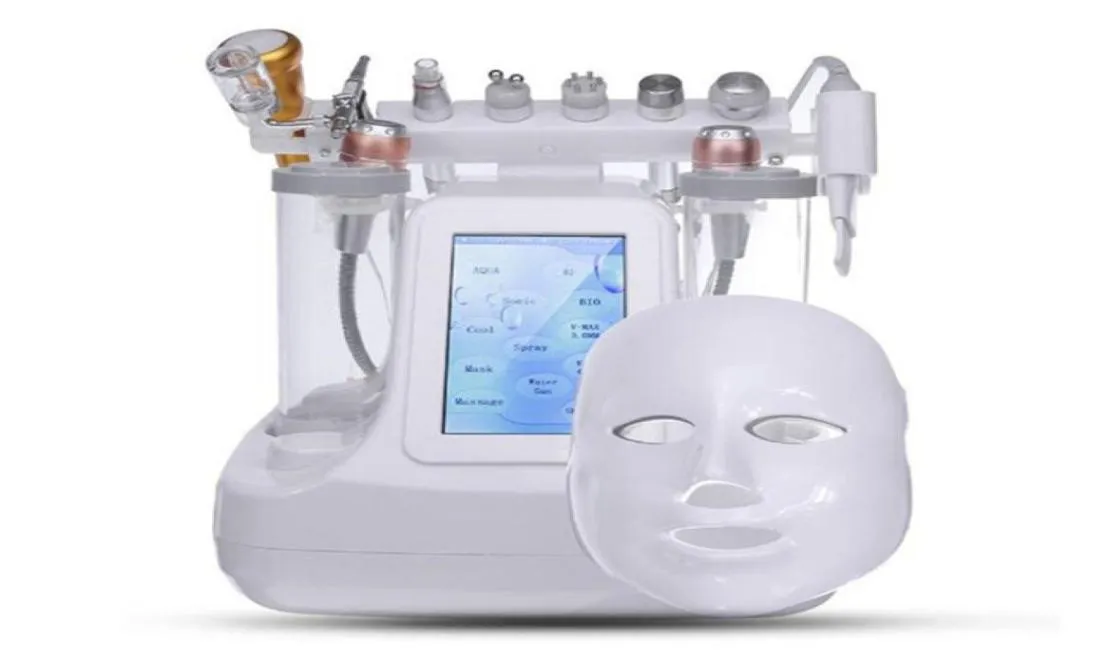 12 i 1 Hydra Dermabrasion RF Bio Light Spa Facial Machine Water Jet Hydro Diamond Peeling Microdermabrasion Beauty Device9831688