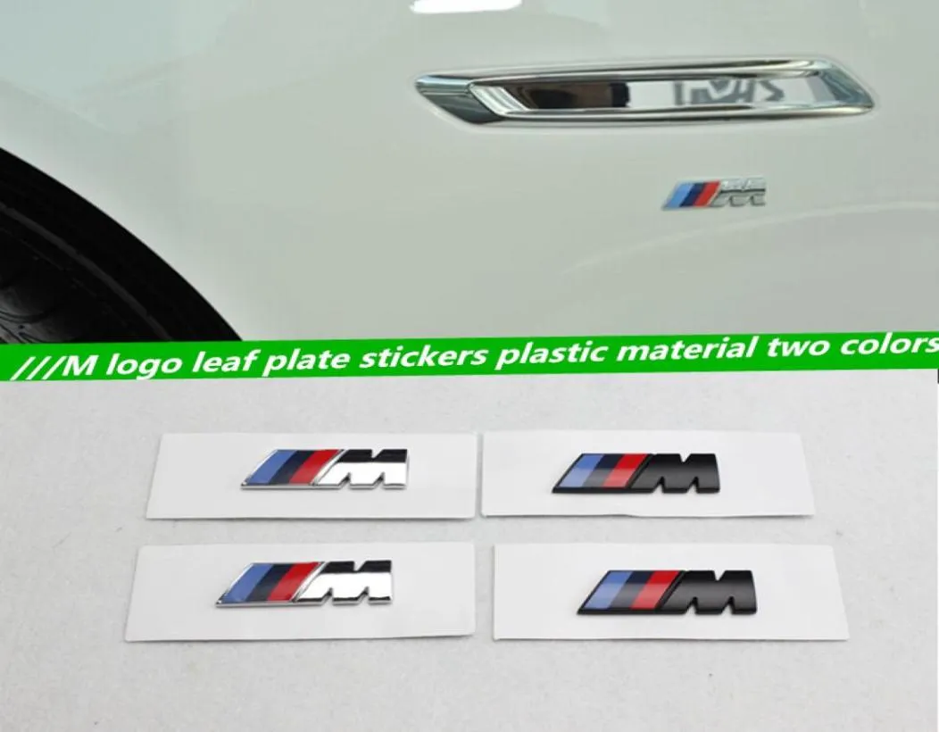 1pcs car style Motorsport M performance Car side body sticker M Emblem for BMW E36 E39 E46 E90 E60 E30 F10 F302325440