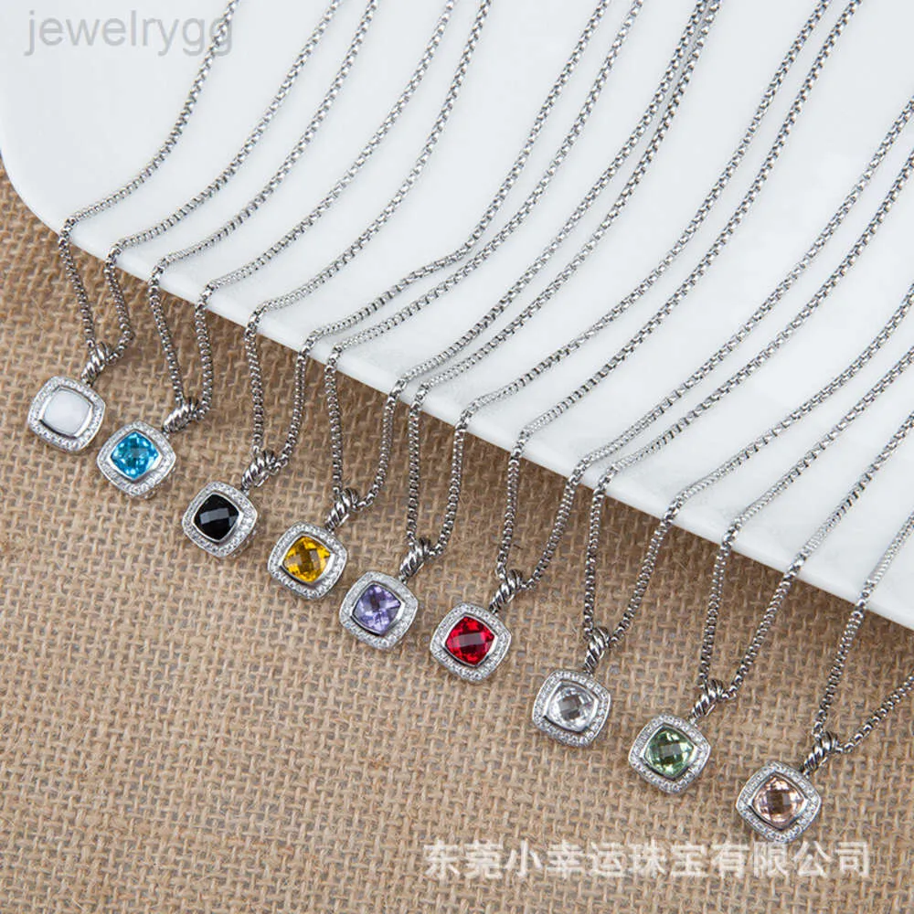 Designer David Yumans Yurma Jewelry Davids Jewelry Necklace Popular Hot Selling 7mm Petite Necklace Stainless Steel Chain