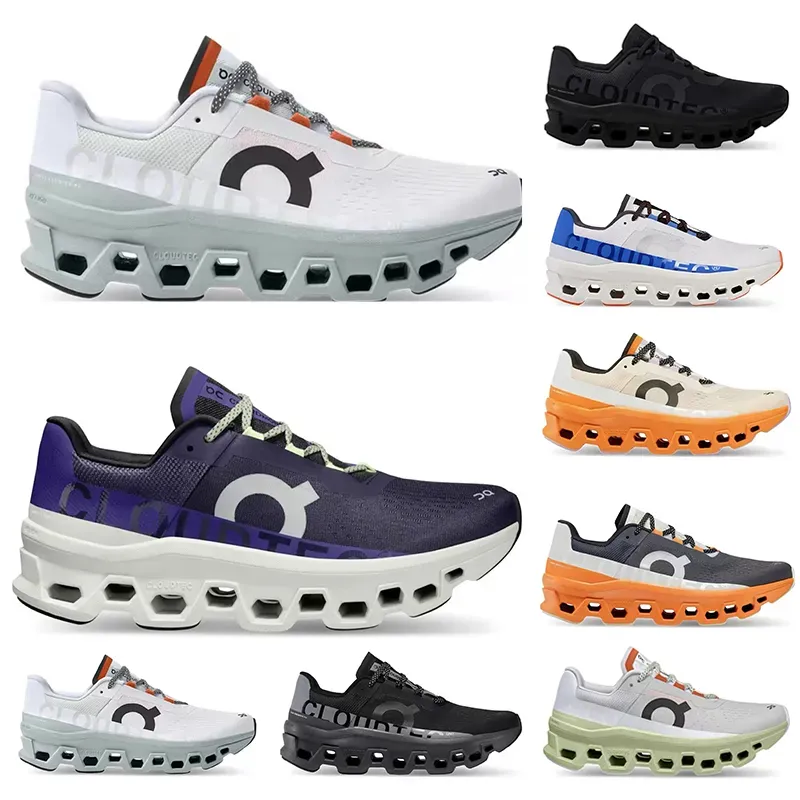 Designer Cloud Running Shoes Mense Womens Turmeric Cushion Sport Sneakers Colorful Lightweight Comfort Trainers Storlek 36-45