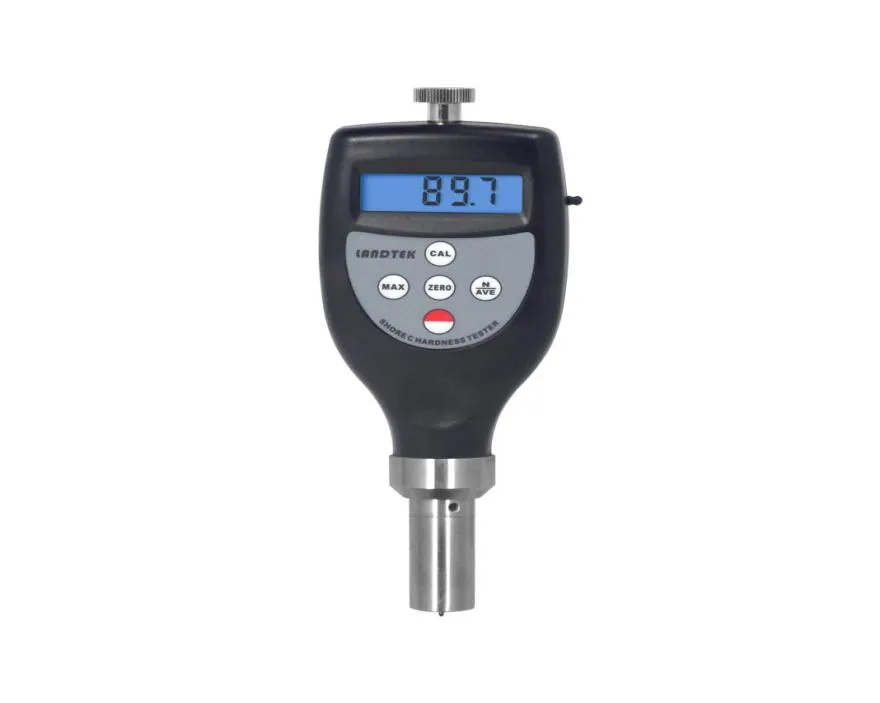 HT6510OO Digital LCD Shore Hardness Meter المستخدم لتحديد صلابة المسافة البادئة للمواد 3327651