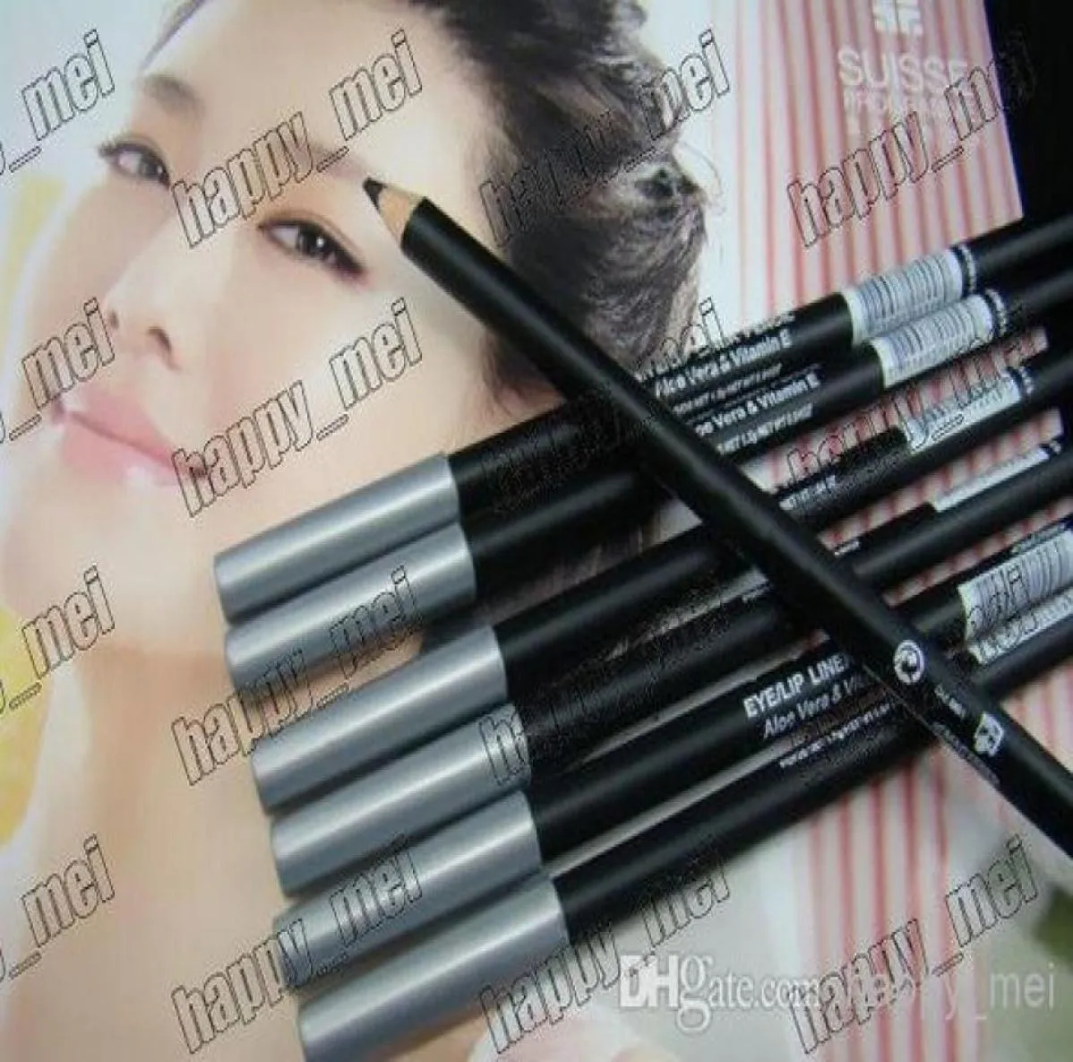 Epacket Nowy profesjonalny makijaż 15G Eyelip Liner PencilblackBrown2147906