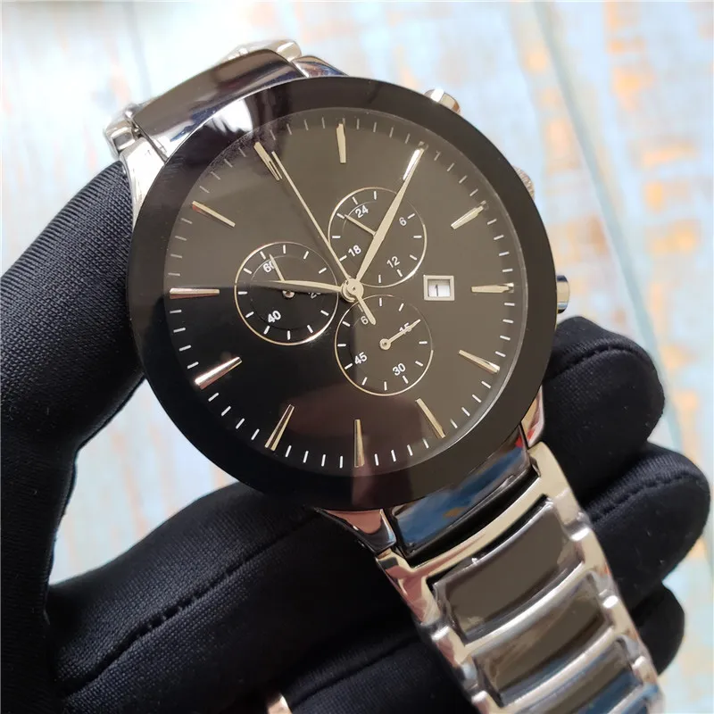 2024 AAA fashion men's Business watches tungsten steel Automatic date quartz watch Diameter 38mm r0da 09