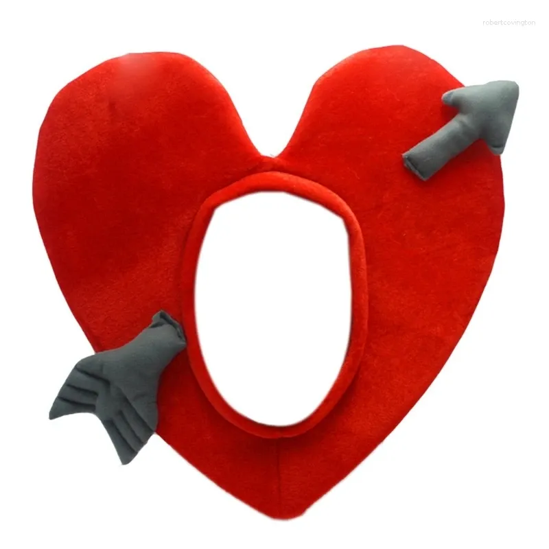 Berets 50JB pluszowe heart heard heksaria