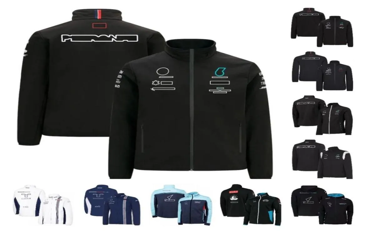 Racing Suit Jassen 1 Team Uniform Jas Custom Racing Driver Hoodie Auto Fans Jersey Windjack Herfst Men039s Motor8320270