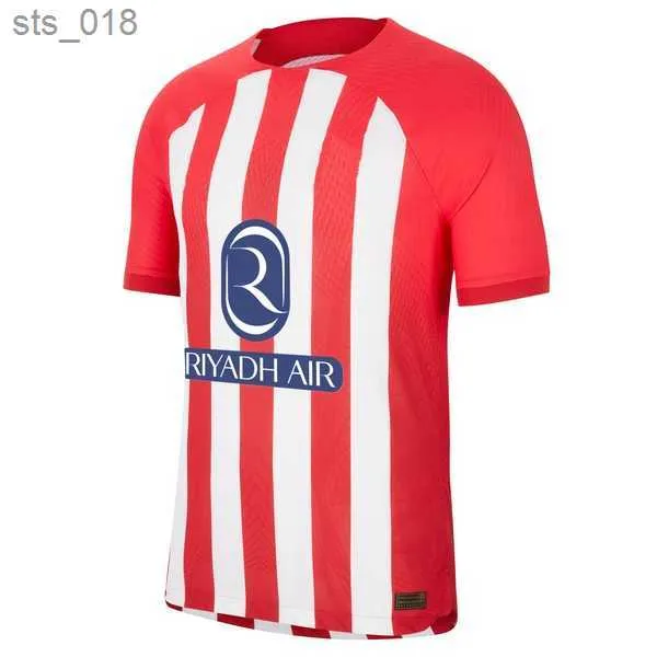 Maillots de football Maillots de football Atletico GRIEZMANN anniversaire 2023 2024 KOKE SAUL LEMAR maillot de football hommes kit enfants ensembles uniformes 16-4XLH243445