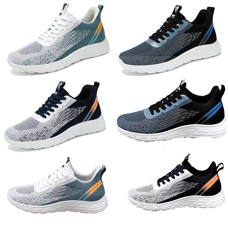 Chaussures de sport respirantes pour hommes, vente en direct, semelle souple, décontractées, 42, vente en gros, nouvelle collection printemps 2024