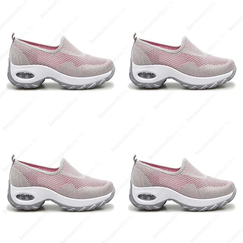 Chaussures de course pour hommes femmes triple noir blanc violet rose respirant et confortable baskets de sport pour hommes 037 GAI
