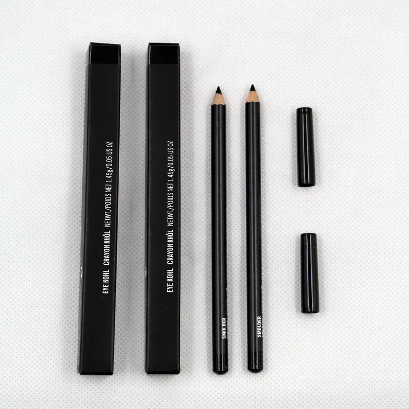 Crayon Smolder Eye Kohl Black Color waterproof eyeliner Pencil With Box Easy to Wear Long-lasting Natural Cosmetic Makeup Eye Liner LL