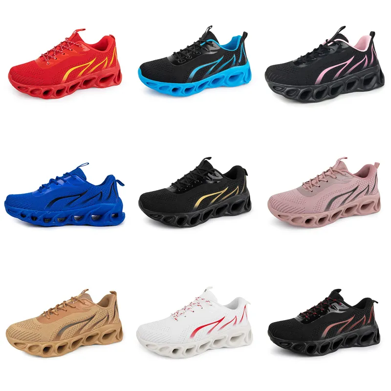 2024 women men running three GAI shoes black yellow purple mens trainers sports red Brown Breathable platform Shoes