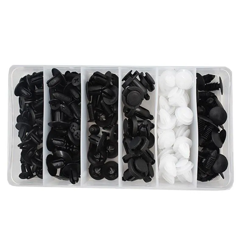 Handverktyg Bil Fixing Clip Plastic Fastener Kit Sales Rivet Set Door Decorative Panel Drop Delivery Mobiles Motorcyklar Fordon DHEVT