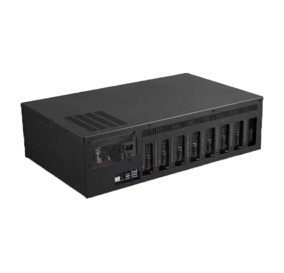 Серверный корпус 2400 Вт, USB-майнерная система, BTC ETH XMR, шасси для майнинговой установки для Onda AK2980 K15 K7 B250 D8P 55, материнская плата, майнеры, 8 графических процессоров Fram8591078