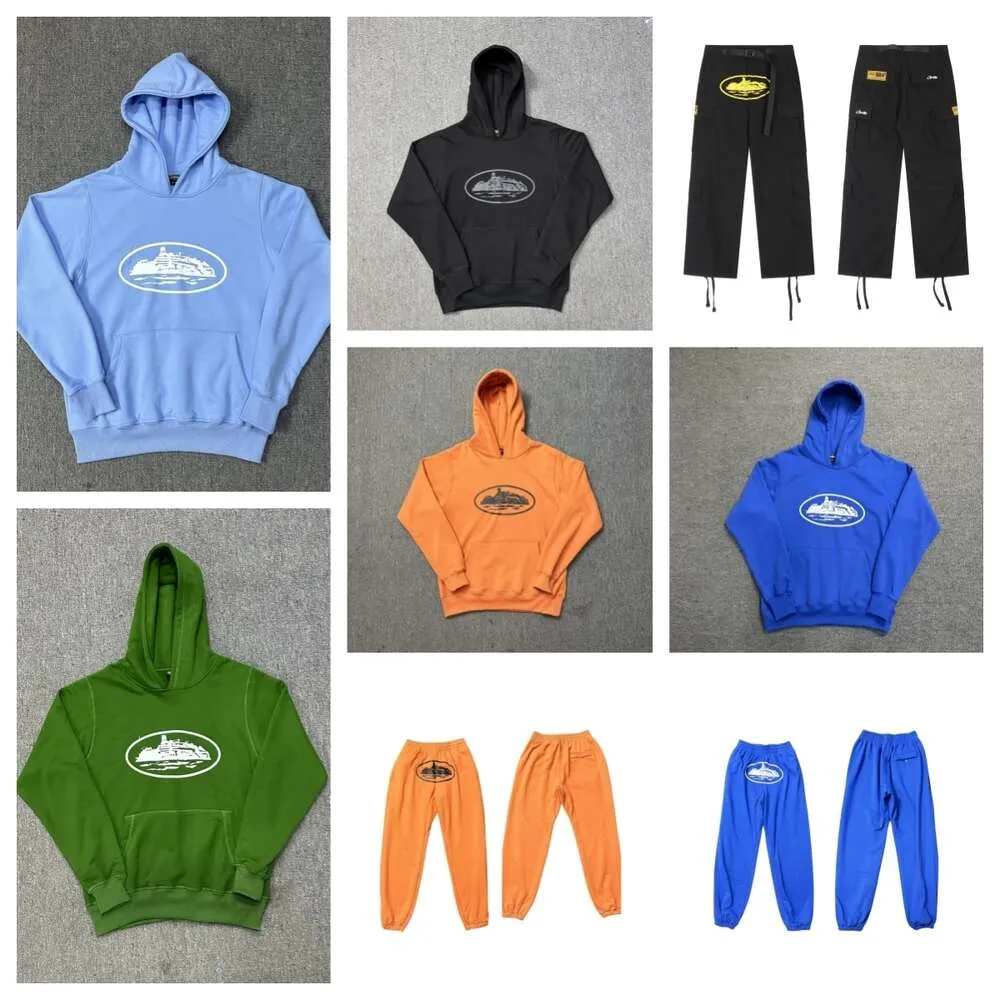 Demon Island Corteize Hoodie Cortiez Corteize Trailsuit Rafsuit Hoodie Takımları Sweater Pantolonlar İçin Pantolon Sportsmale Moda Matkap Sonbahar Kış ZnQ