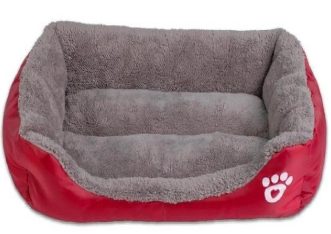 PAWING Pet Dog Bed Warming Dog House Soft Material Nest Dog Baskets Fall and Winter Warm Kennel For Cat Puppy C10041900707