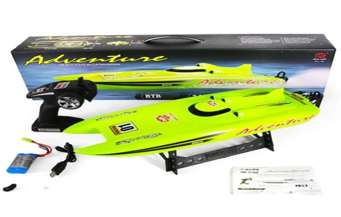 Henglong 3788 53cm 24g RC Racing Boat High Speed ​​30kmh Rowing1106287