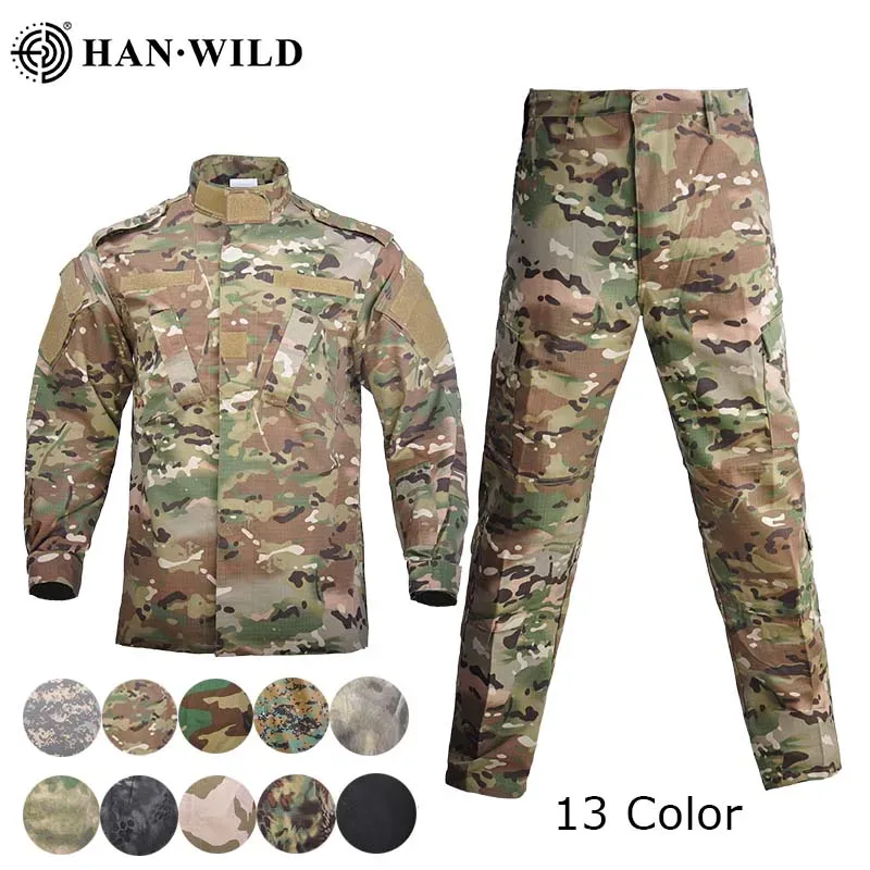 Мужская униформа, камуфляжный тактический костюм для страйкбола, армейский армейский спецназ, боевые брюки, военная солдатская одежда