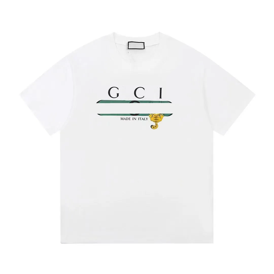 Yaz Tees Tasarımcı Erkek T Shirt Erkekler Kadın Gömlekler 2024 Moda Tshirt Mektuplar Gündelik Yaz Kısa Kollu Adam Tee Kadın Üstler Giyim Asya