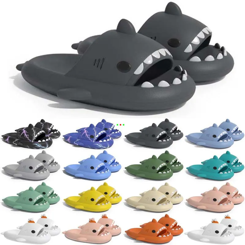 Designer di spedizione gratuita squalo diapositive sandalo GAI cursori pantofola per uomo donna sandali scivolo pantoufle muli uomo donna pantofole scarpe da ginnastica sandali color213