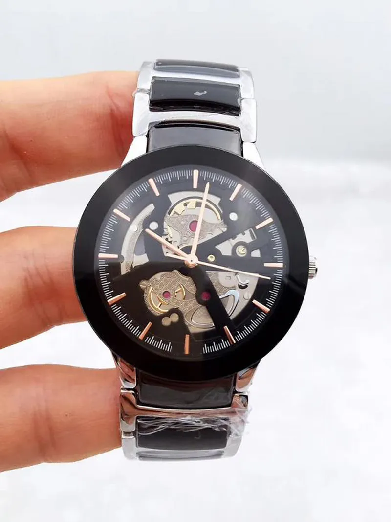 2024 AAA fashion men's Business watches tungsten steel Automatic date quartz watch Diameter 38mm r0da 010