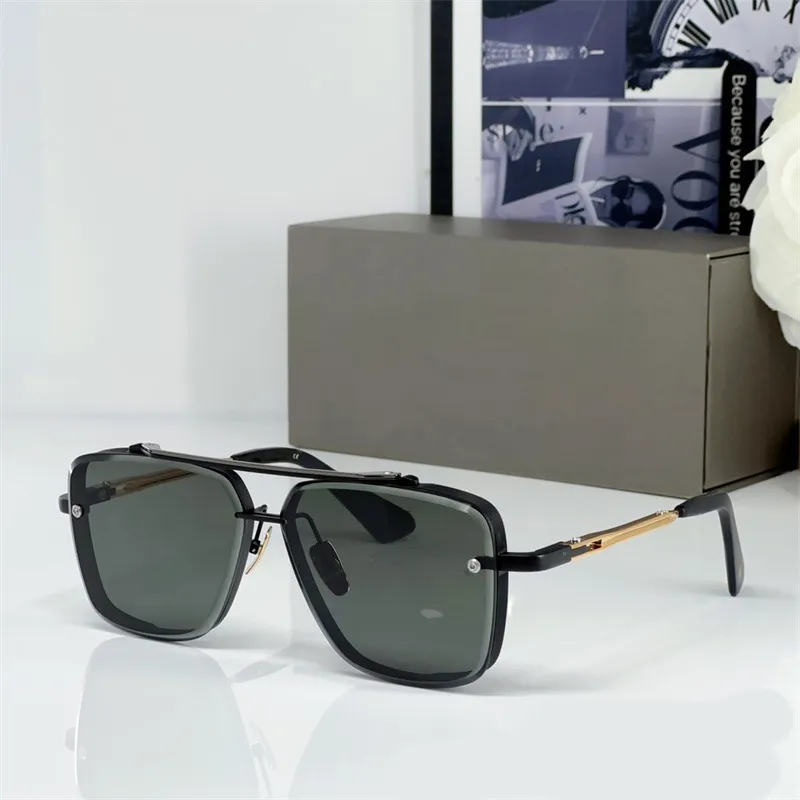 Beliebte MACH SIX Sonnenbrille, Herren-Sonnenbrille für Damen, Designer-Sonnenbrille mit schwarzem Rahmen, Designer-Sonnenbrille für Damen, übergroße Mode, fa066 B4