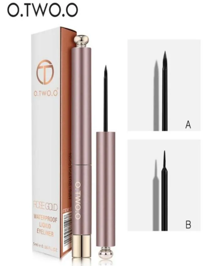 OTWOO Professional Liquid Eyeliner Pen Black Beauty Cat Style 24 Hours Longlasting Waterproof Makeup Cosmetic Tool7258327