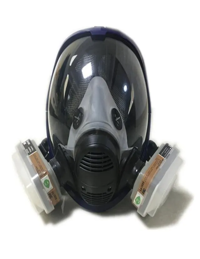 Casquettes de cyclisme Nes Atyle 2 en 1 fonction 6800 respirateur complet masque à gaz en silicone peinture de pulvérisation 3009423