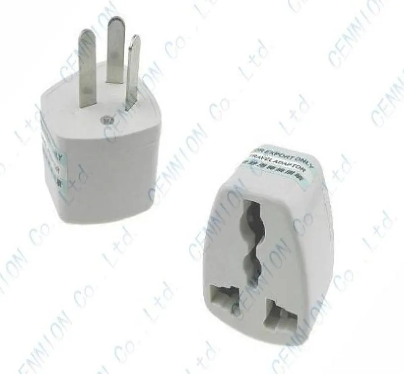 UK US EU Universeel naar AU Stekkeradapter Reizen 3-pins Converter Australië 200pcslot6975587