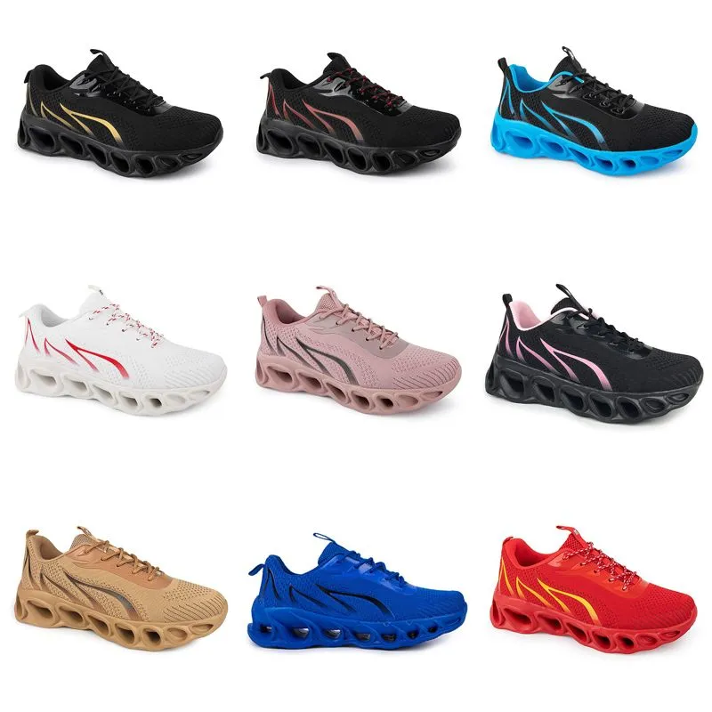 GAI Donna Uomo GAI Running Two Shoes Bianco Rosa Nero Giallo Viola Scarpe da ginnastica da uomo Sport Rosso Marrone Scarpe con plateau Outdoor