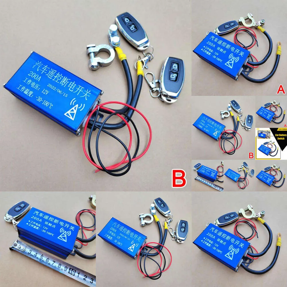 12V Car Battery Remote Disconnect Switch – 2-Piece Wireless Cut-Off Isolator Kit 4 thumbnail image