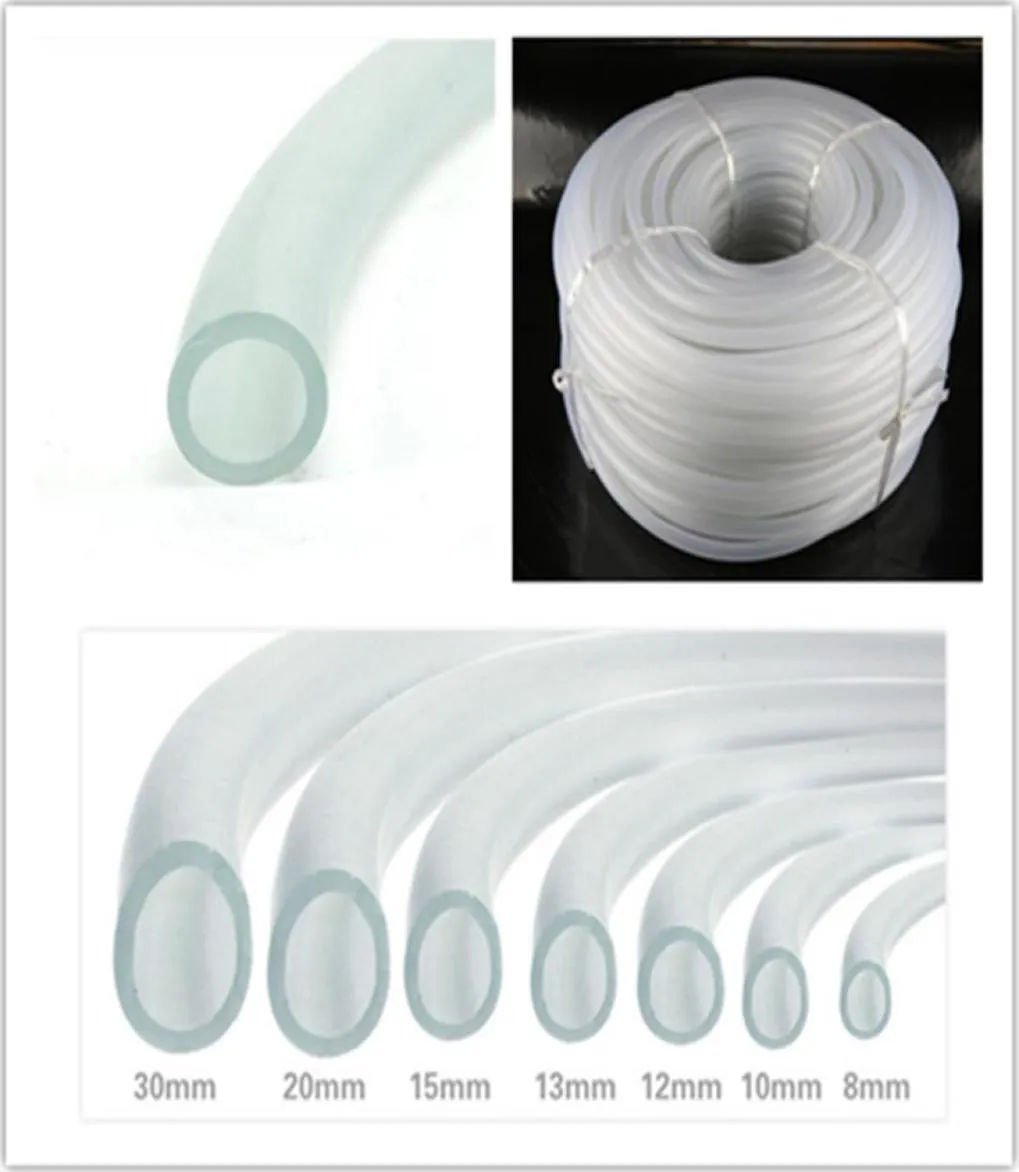 1 Meter 8mm 10mm 18mm Clear Aquarium Air Pump Flexible Airline Tubing Silicone Tube Fish Tank Water Pump Oxygen Tubing Hose Pipe4086179