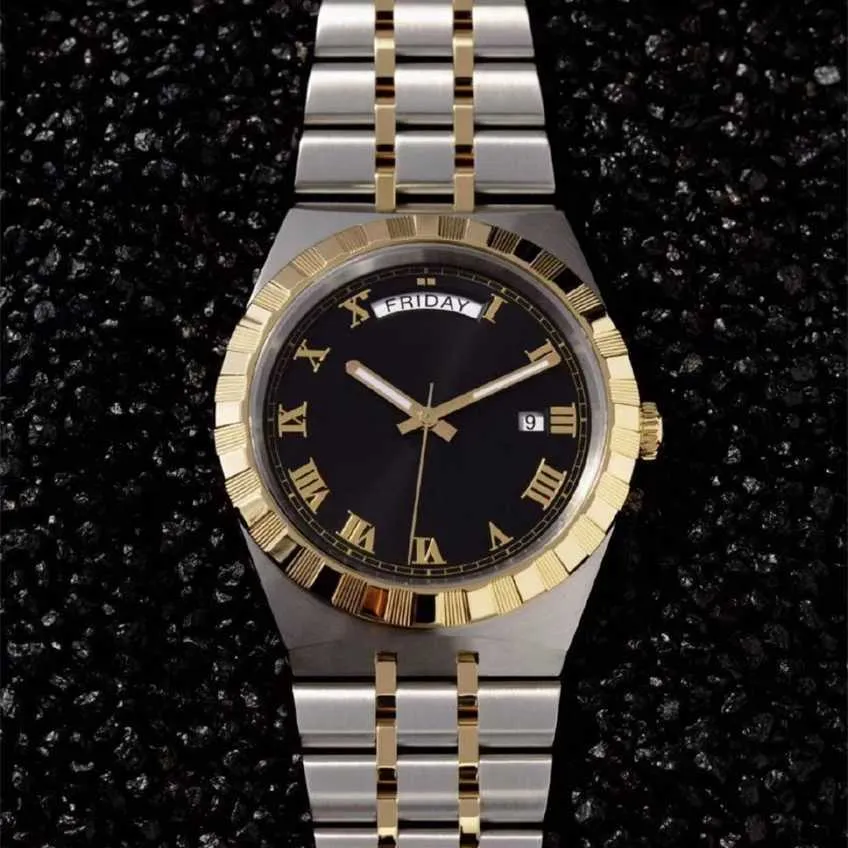 40% zniżki zegarek Hot Diamond męscy luksusowy neutralny 41 mm Automatyczne mechaniczne wodoodporne zegarki bez pudełka