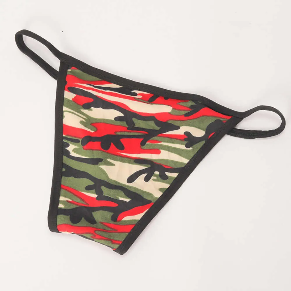 Sexy allure camouflage camouflage camouflage u convex tas Lage T-shirt string ondergoed Triangle 815278