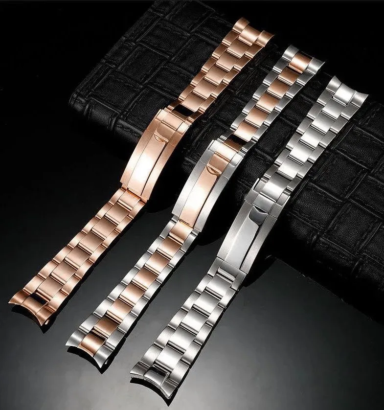 Erkekler için Lüks Klasik Saat Tasarımcı Saat Grupları Aksesuarlar Mens Watches Wristwatch Fashion Wristwatches 904L Paslanmaz Çelik Kayış Montre de Luxe