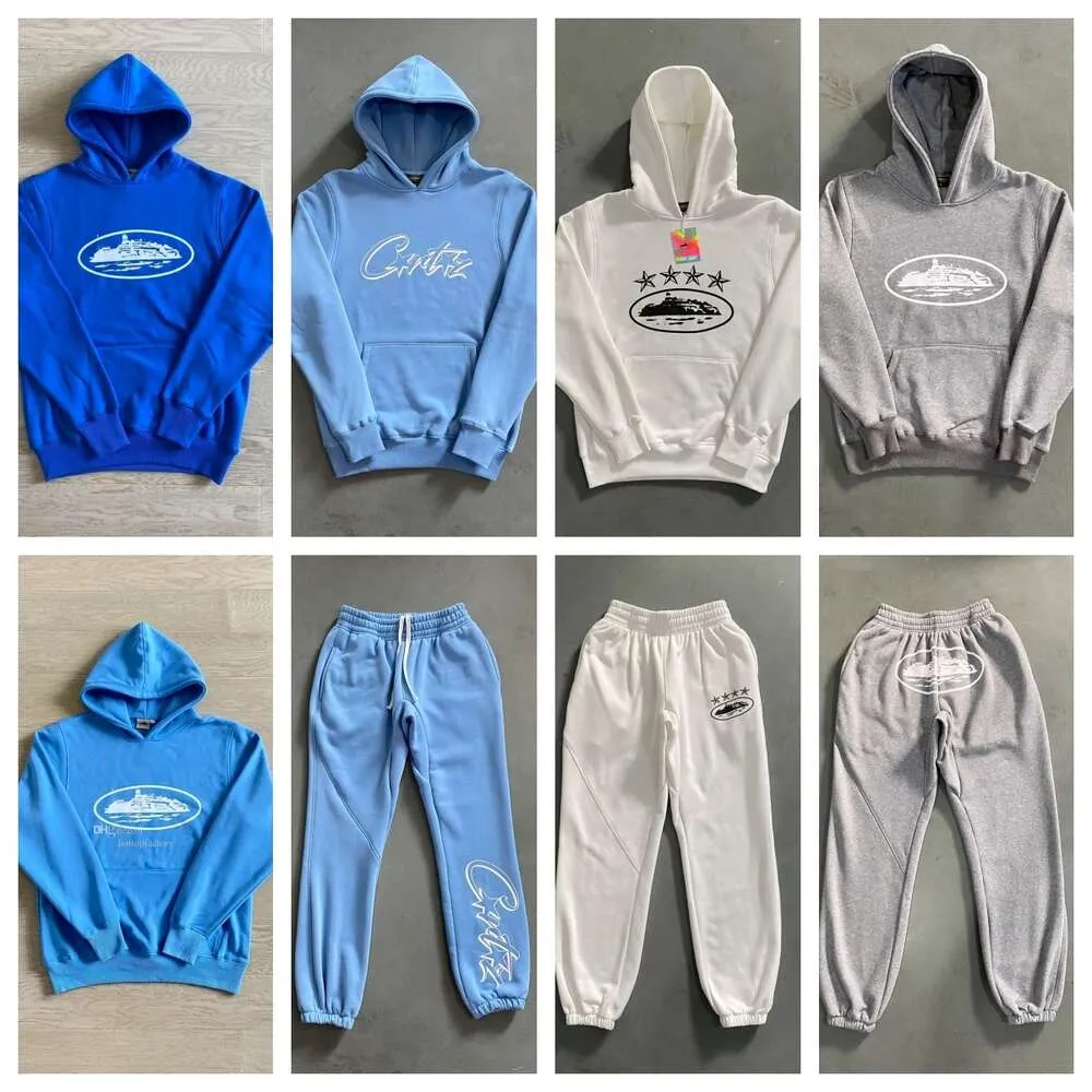 cortiez Sweats à capuche pour hommes Sweatshirts Luxe Cortez Rule the World Corteize Survêtement Gris Costume Uk Street Fashion 1 1 Top Qualité Demon Islan Sweat à capuche Pantalon de jogging tp