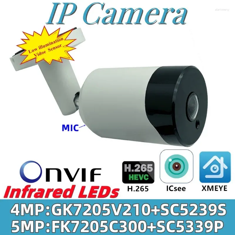 Panorama Fisheye 5/4MP IP Metal Camera 1.7mm Onvif Ircut Ircut Infrared Low Illumination P2P Xmeye Icsee Radiator Outdoor IP66