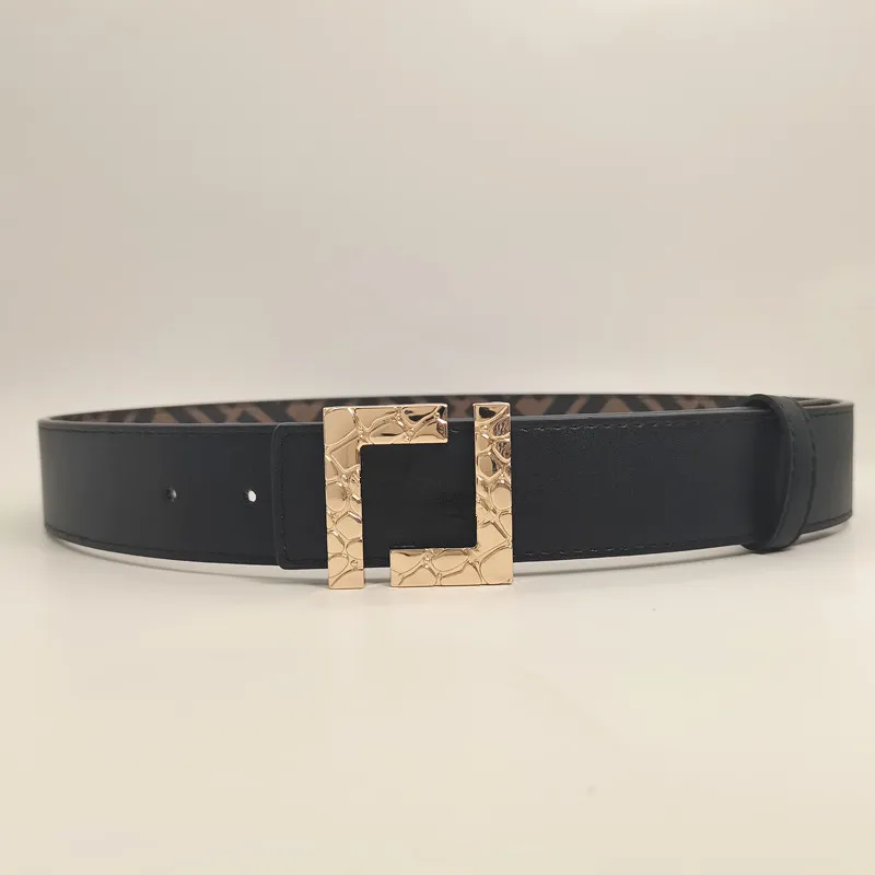 New Famous Brand letter slide buckle Belt Men Top Quality Strap Male Genuine Luxury Leather Belts for Women jeans Fashion Strap Waistband Cowboy Print Belt