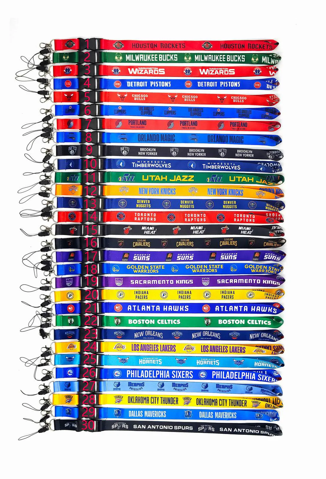 Men Designer Keychain basketball Sport Painting Lanyard for Key Neck Strap Card ID Badge Holder Key Chain Cell Phone Straps Patch Keyring Accessories