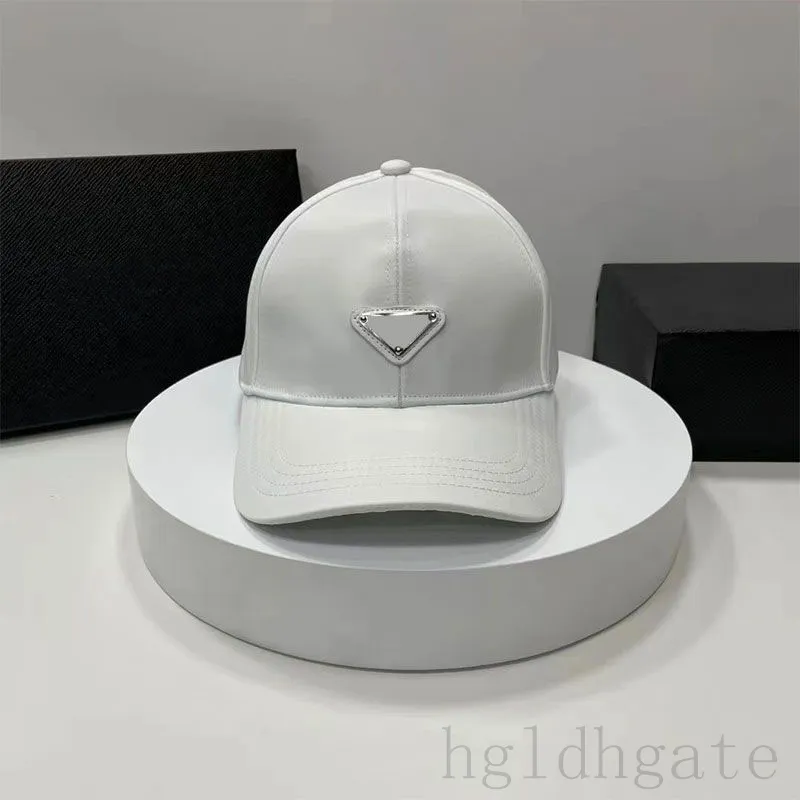 Designer Trucker Hats Nylon Summer Luxury Baseball Cotton Triangle Letters Pattern Special Iconic Charming Beseball Hats Free Casual Comant Ins PJ033 G4