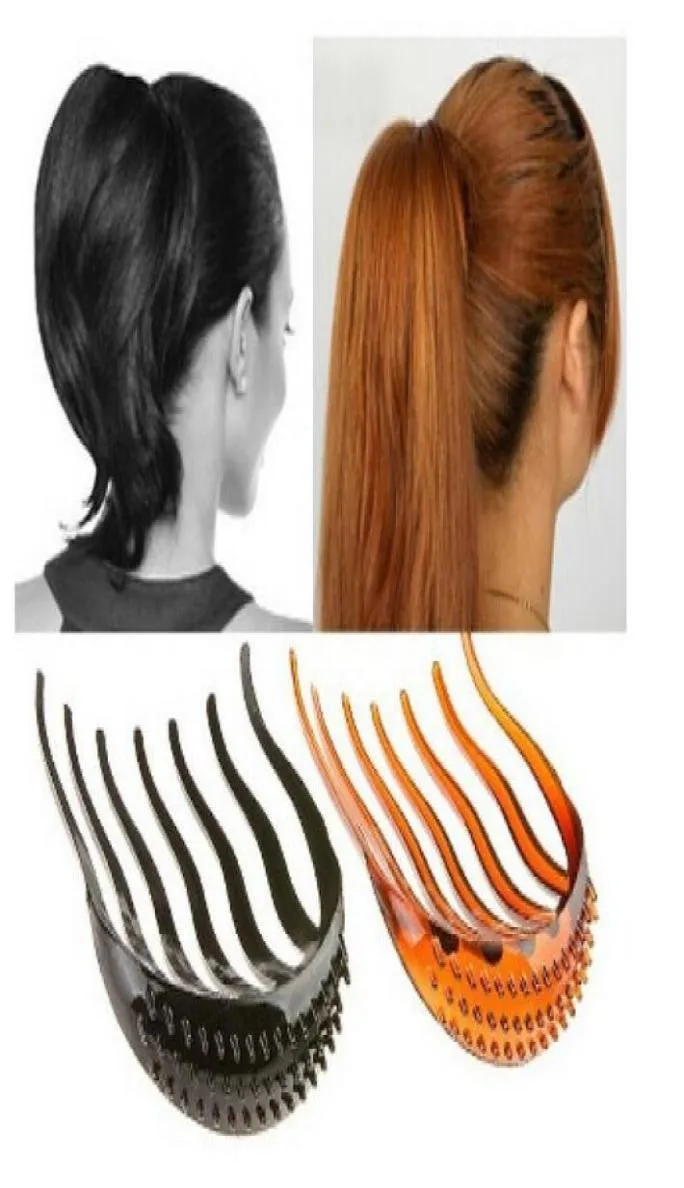 Whole Womens Fashion Hair Wheel Fork Inserted Comb Plate Pin Clip Accessory Random K6024269377